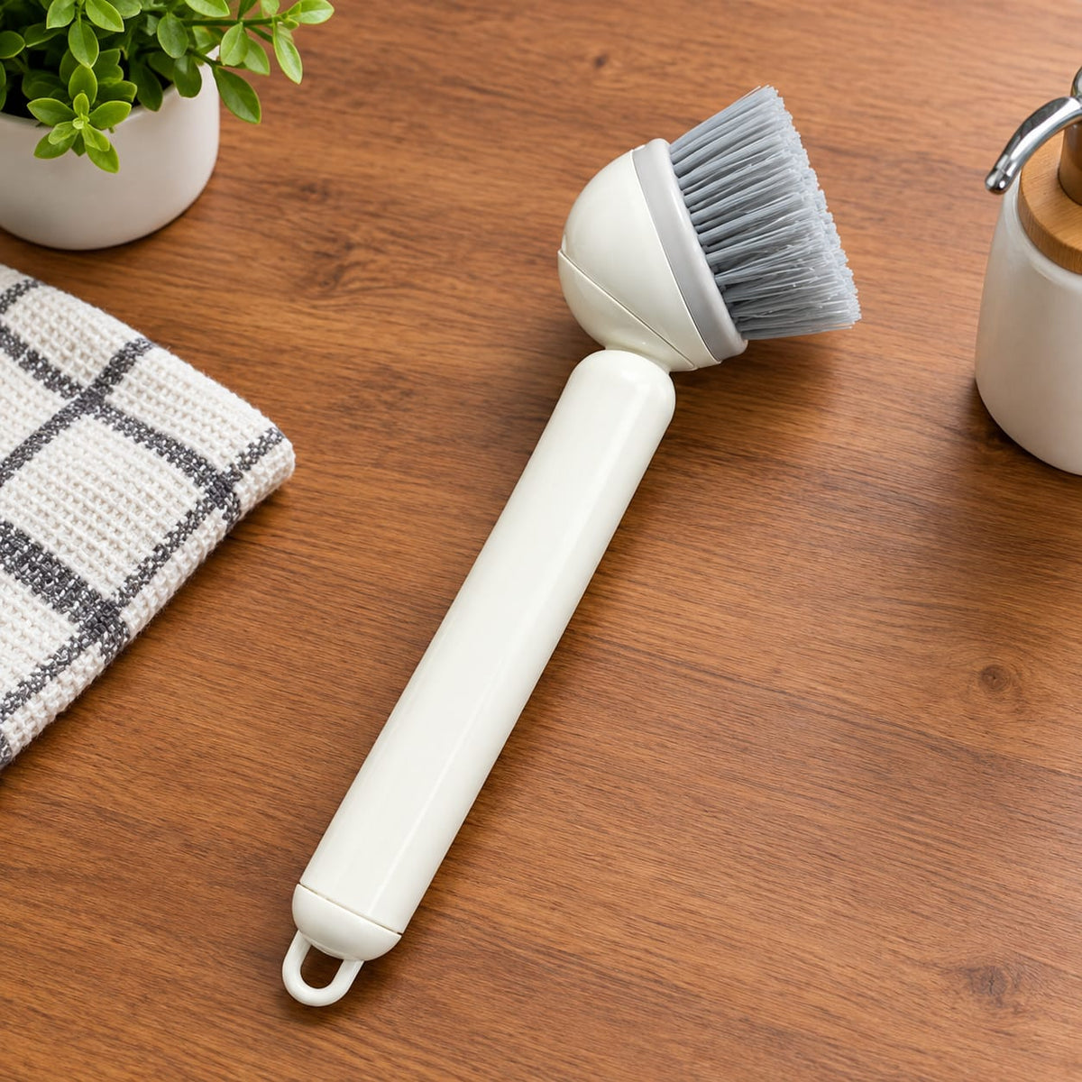 2-in-1 Soap Dispensing Brush